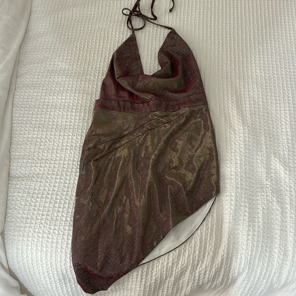 Sparkly asymmetrical dress